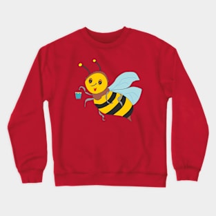 Bee and honey Crewneck Sweatshirt